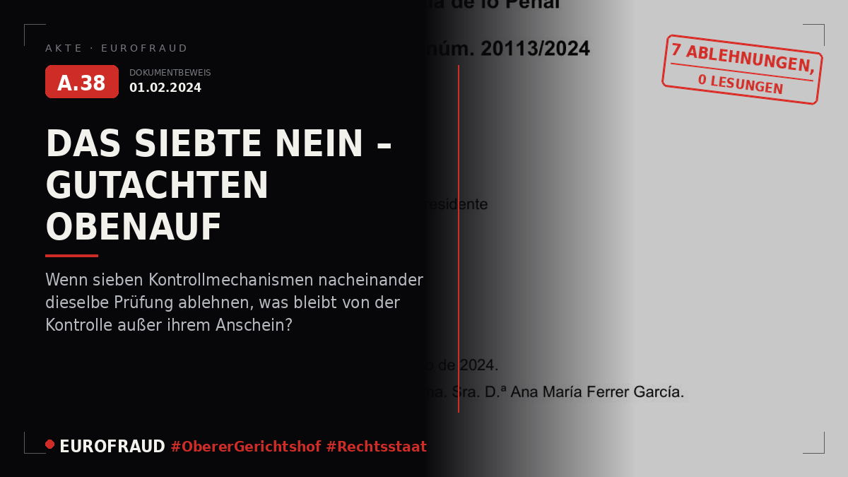 Am 1. Februar 2024 vom Obersten Gerichtshof erlassener Nichtzulassungsbeschluss
