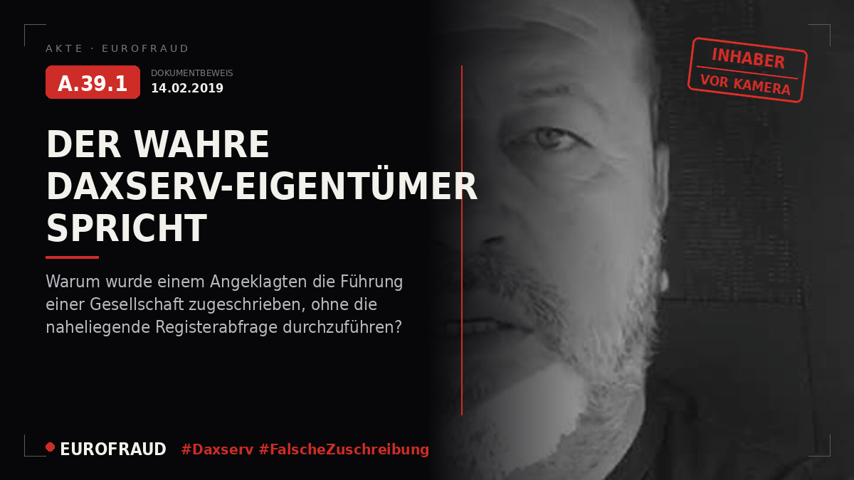 Video 5 - Aussage des Inhabers von Daxserv - Metin Rasim