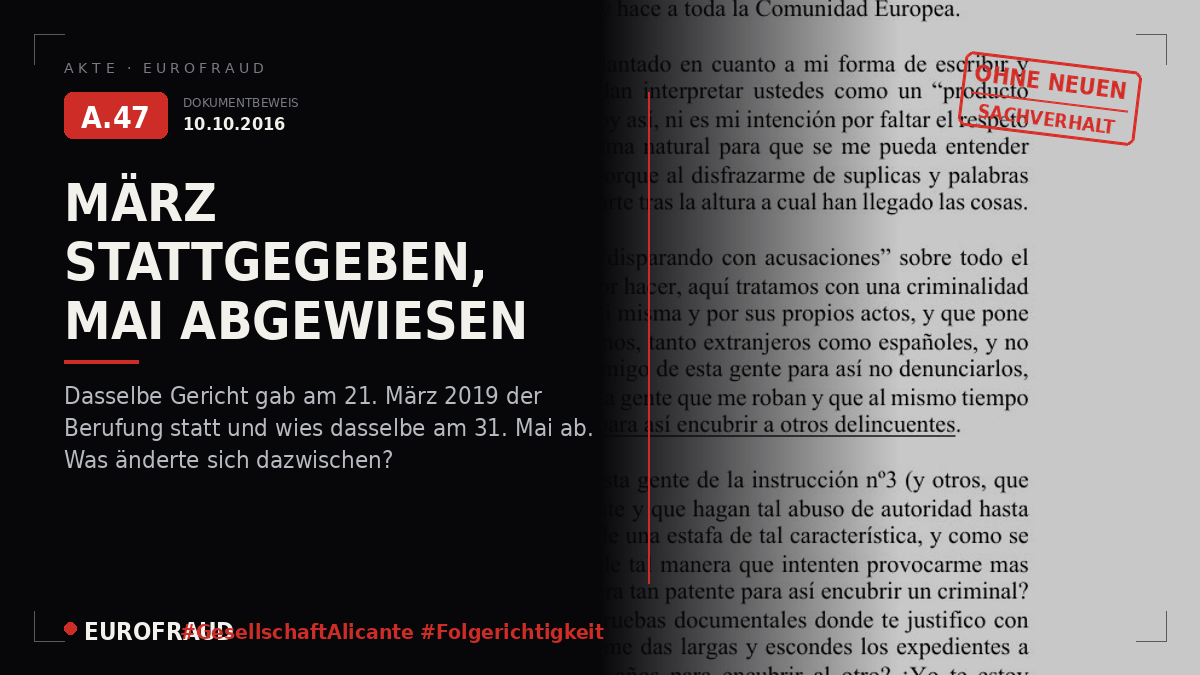 Anzeige vor dem Ermittlungsgericht Nr. 2 - Beschlüsse