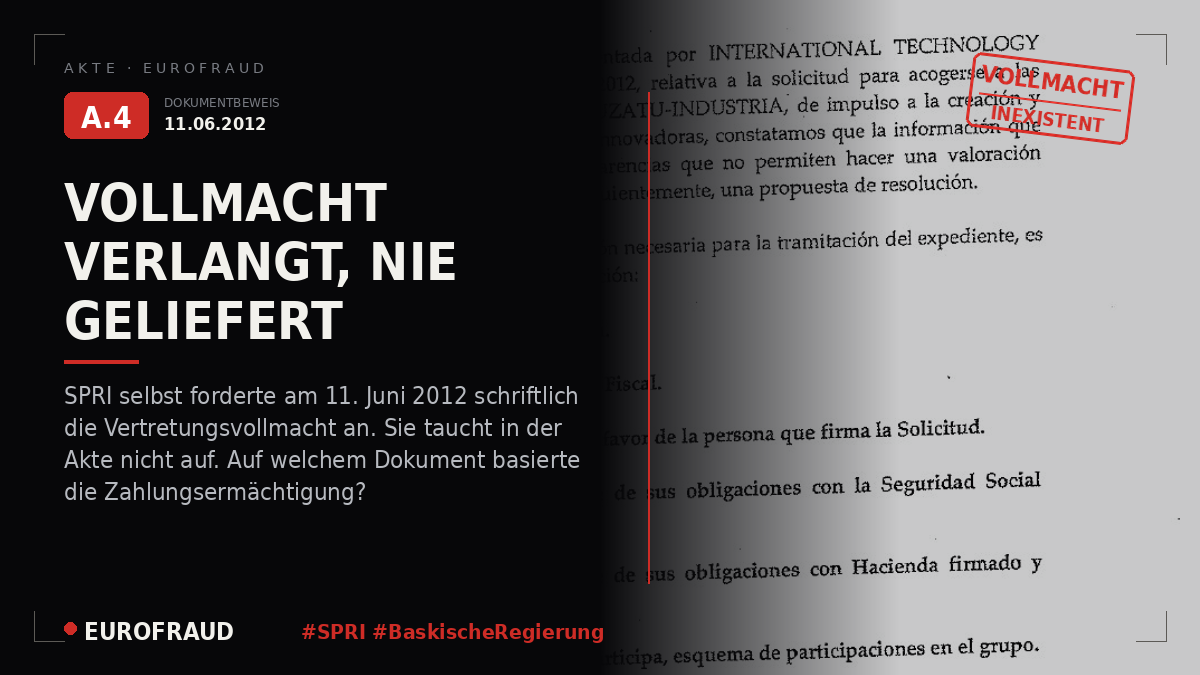 Mangelbescheid und Fehlen der Vertretungsbefugnisse