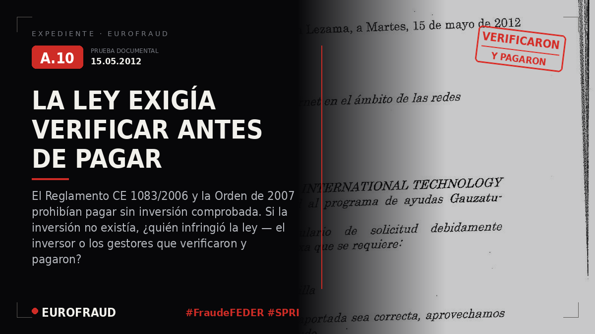 Documentación relativa a los folios 4 y 125 del Expediente Administrativo