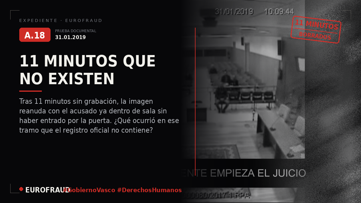 Video 1 - Manipulación de la grabación en la Fase Inicial del Juicio