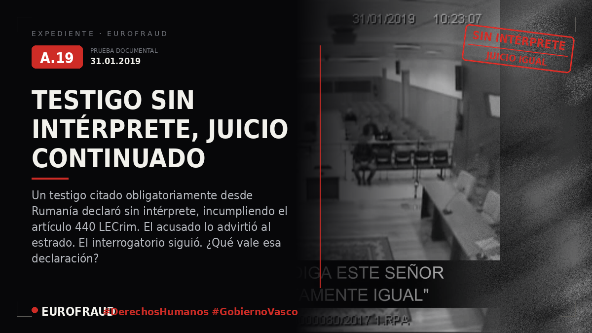 Video 2 - Violación de la Imparcialidad Judicial por desinterés