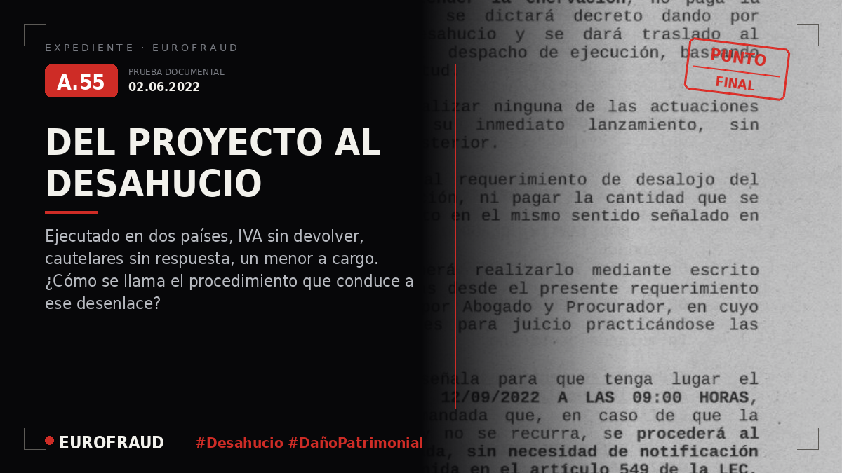 Desahucio Juzgado de Primera Instancia nº14