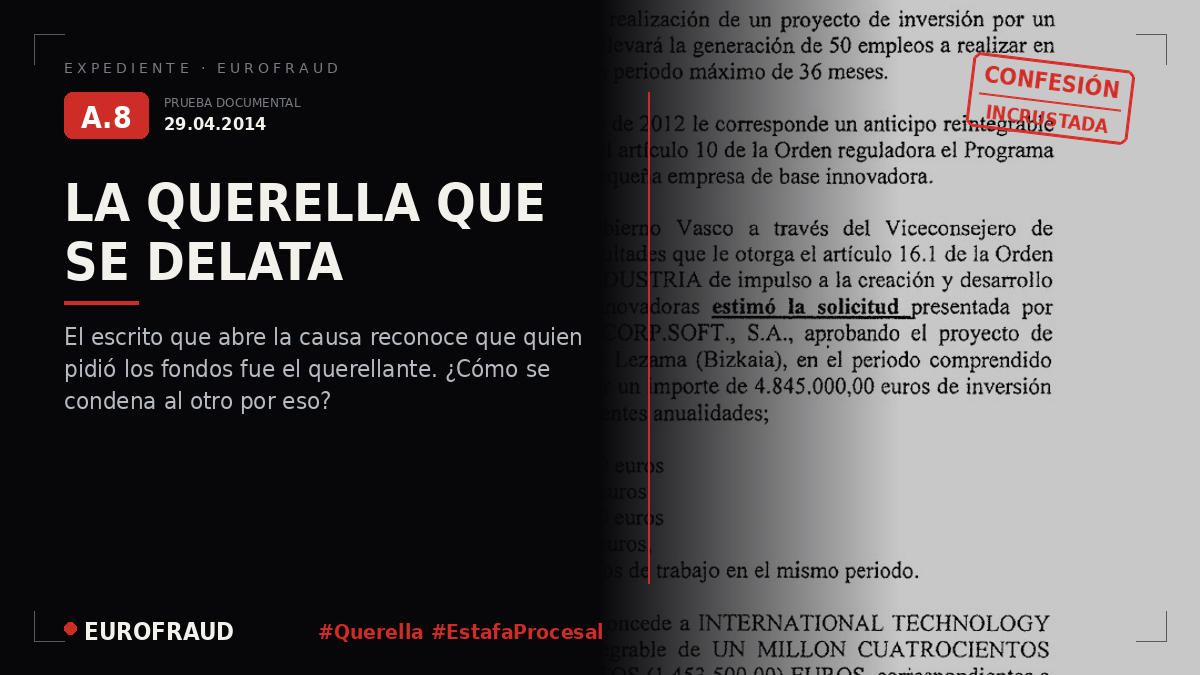 Copia de la querella presentada el 29 de abril 2014 contra Sr. Apolozan