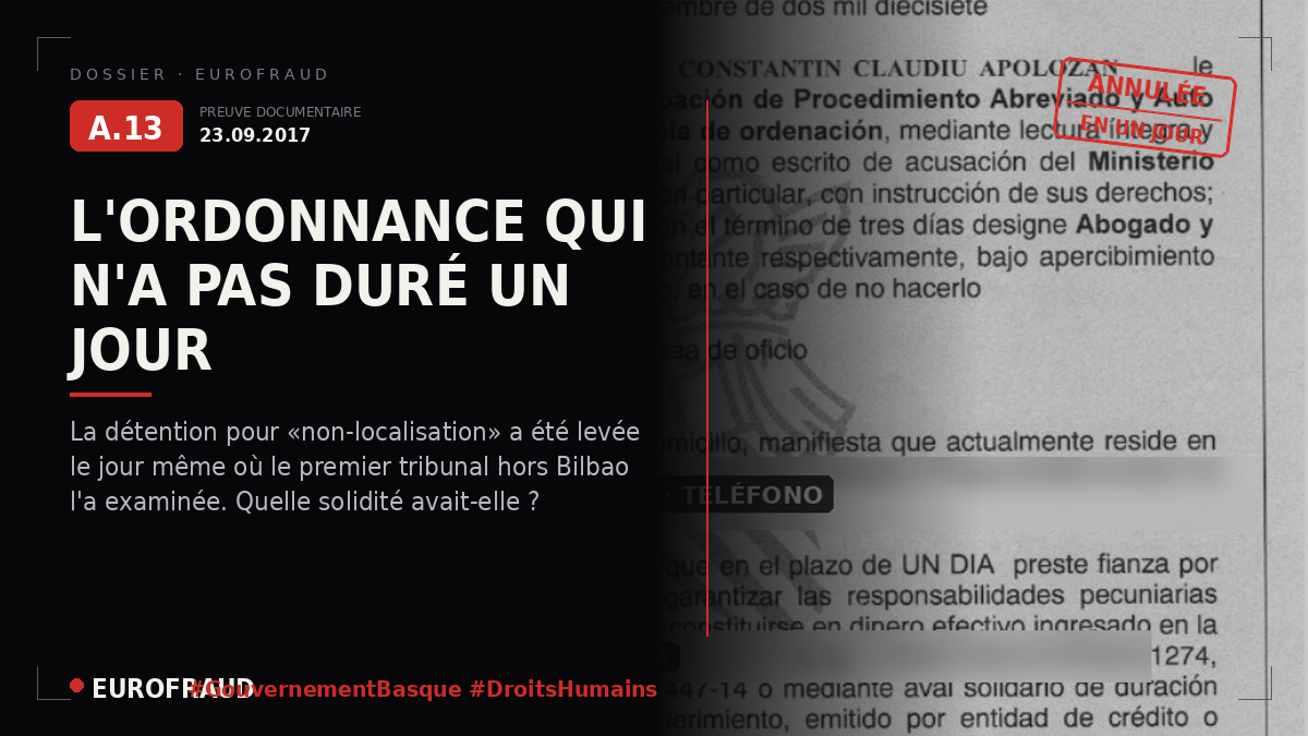 Mandat d'arrêt et arrestation pour non-localisation