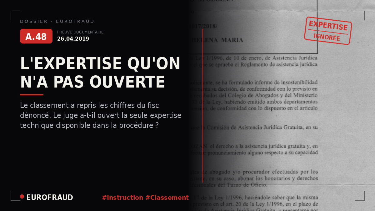 Déni de justice et ordonnance du tribunal d'instruction nº 1 d'Alicante