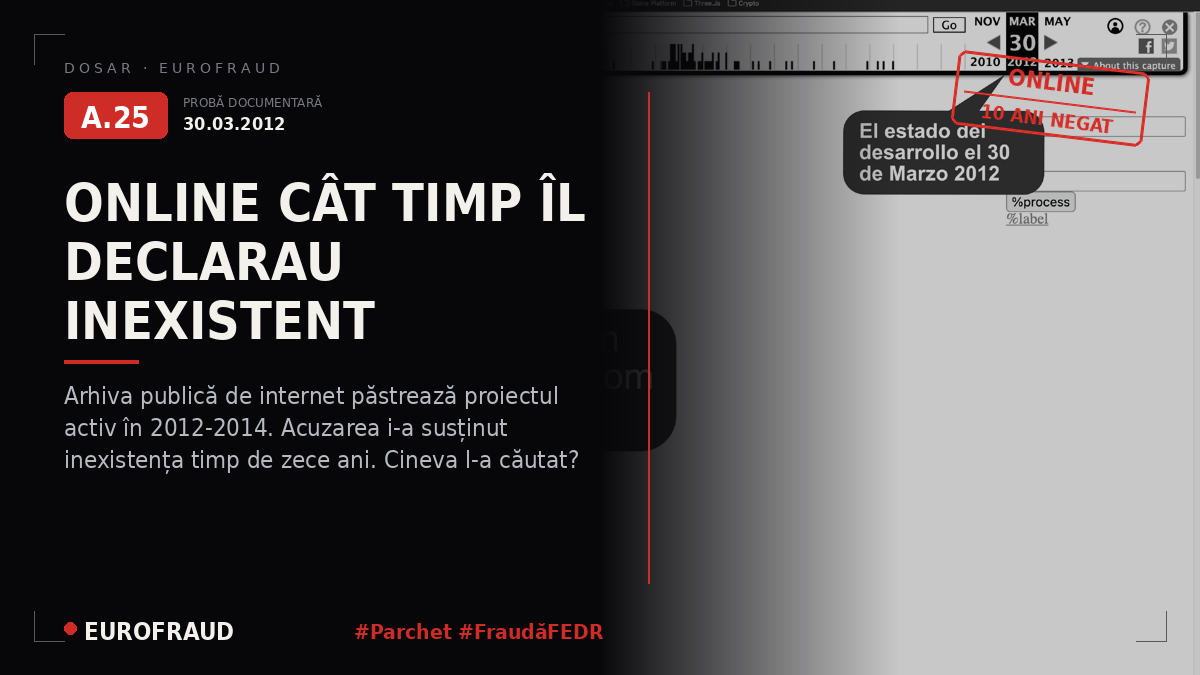 Dezvoltarea publică a proiectului informatic mildeseos.com și publicarea sa pe internet