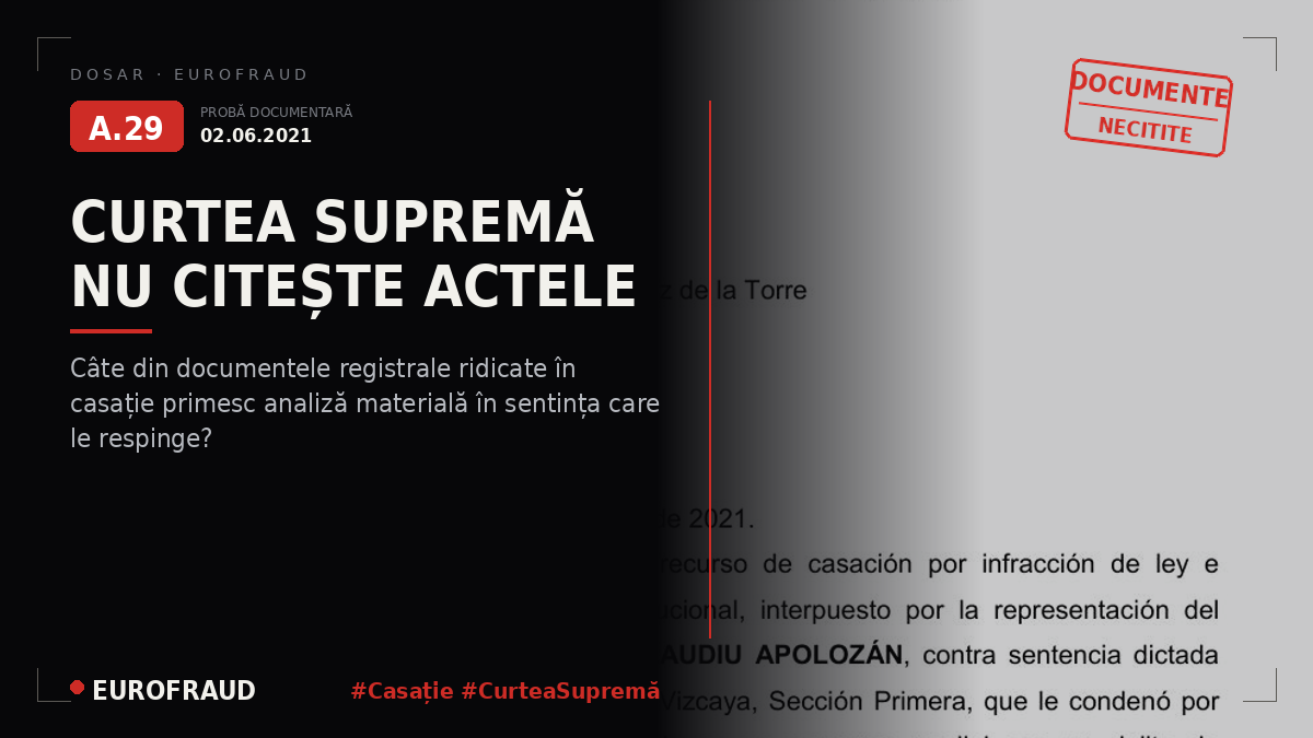 Hotărârea Secției Penale a Curții Supreme, din 2 iunie 2021