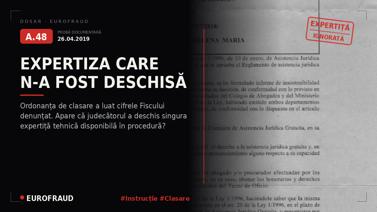 Denegare de dreptate și Ordonanță a Judecătoriei de Instrucție nr. 1 din Alicante