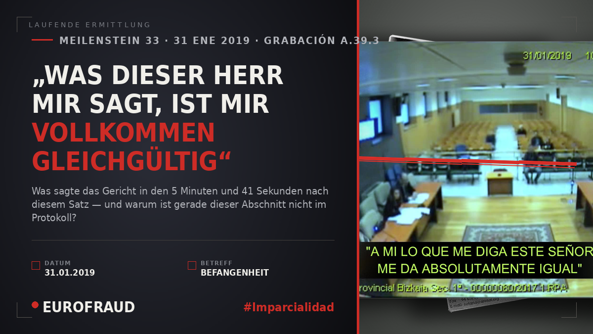 „WAS DIESER HERR MIR SAGT, IST MIR VOLLKOMMEN GLEICHGÜLTIG“