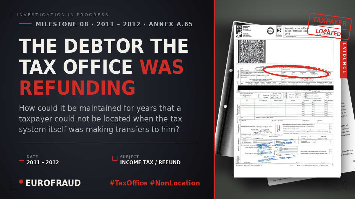 THE DEBTOR THE TAX OFFICE WAS REFUNDING