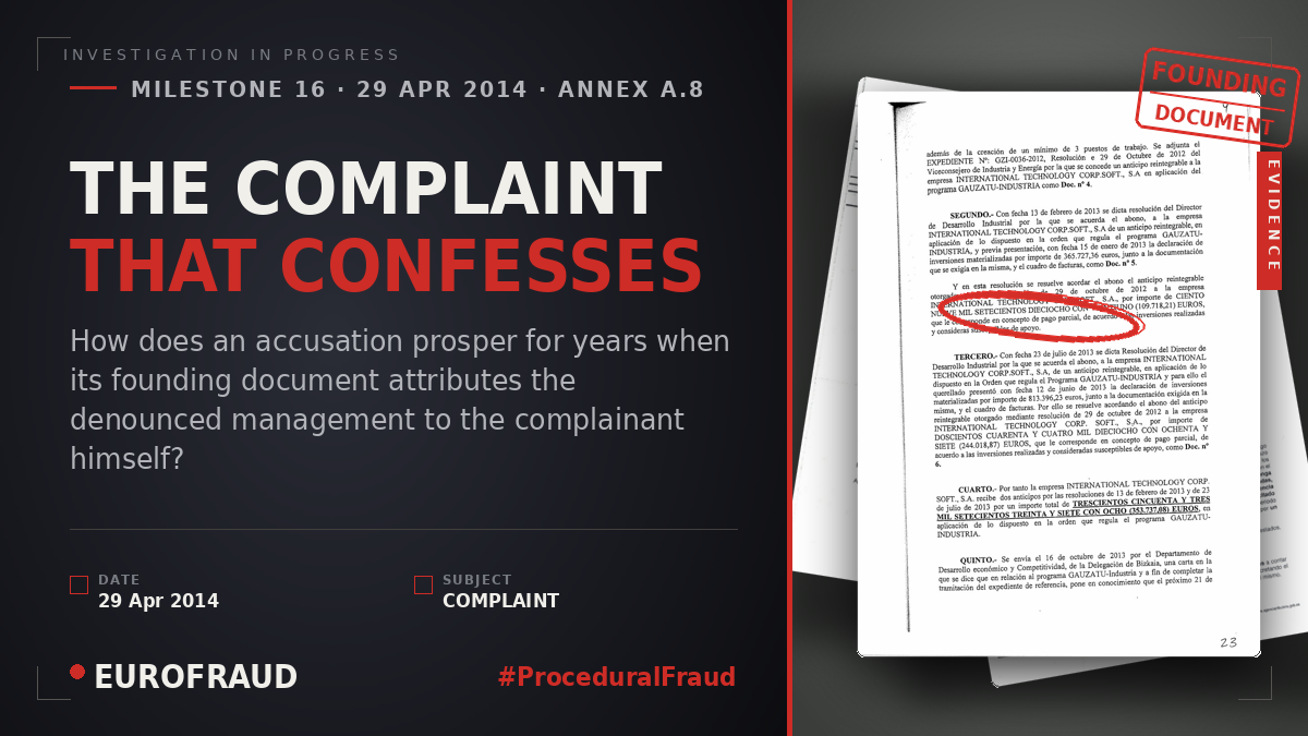 THE COMPLAINT THAT CONFESSES