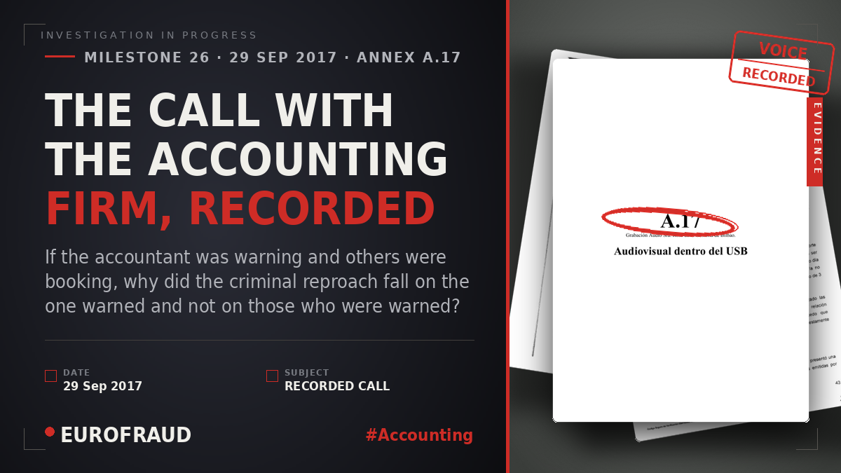 THE CALL WITH THE ACCOUNTING FIRM, RECORDED