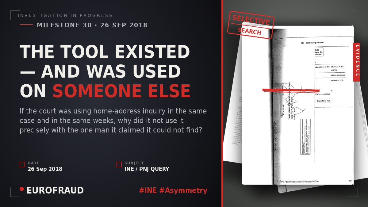 THE TOOL EXISTED — AND WAS USED ON SOMEONE ELSE