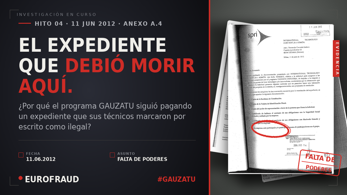 LA ADVERTENCIA QUE LA PROPIA ADMINISTRACIÓN DEJÓ POR ESCRITO