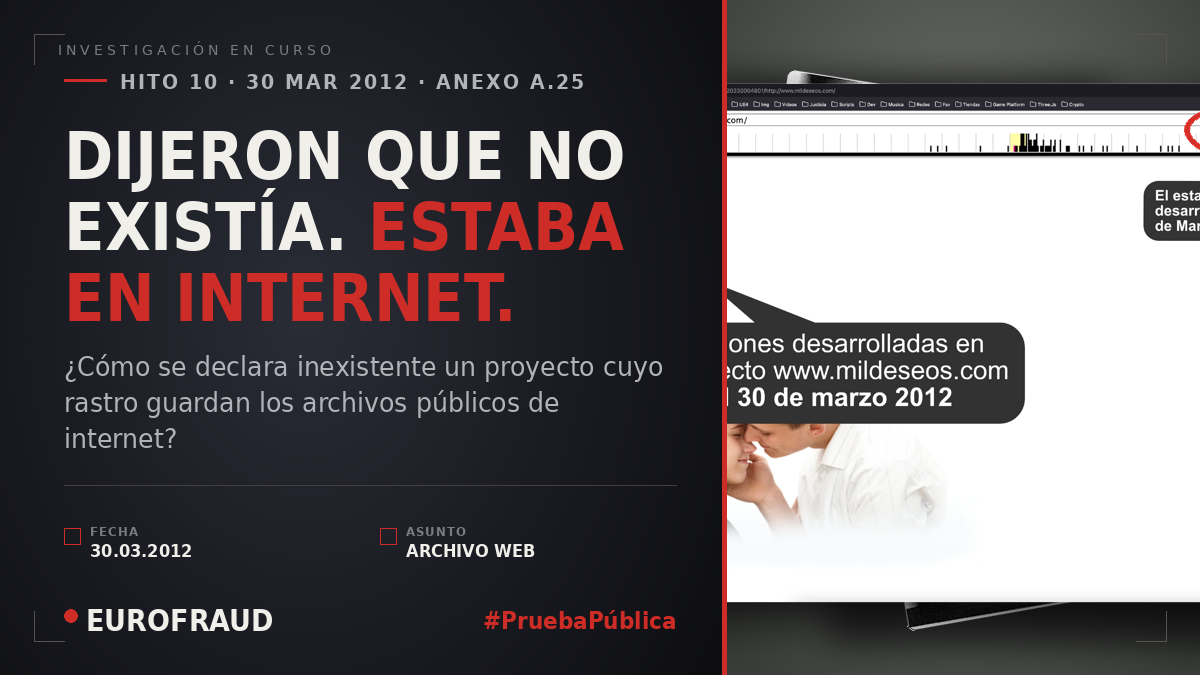 EL PROYECTO QUE CUALQUIERA PODÍA VER