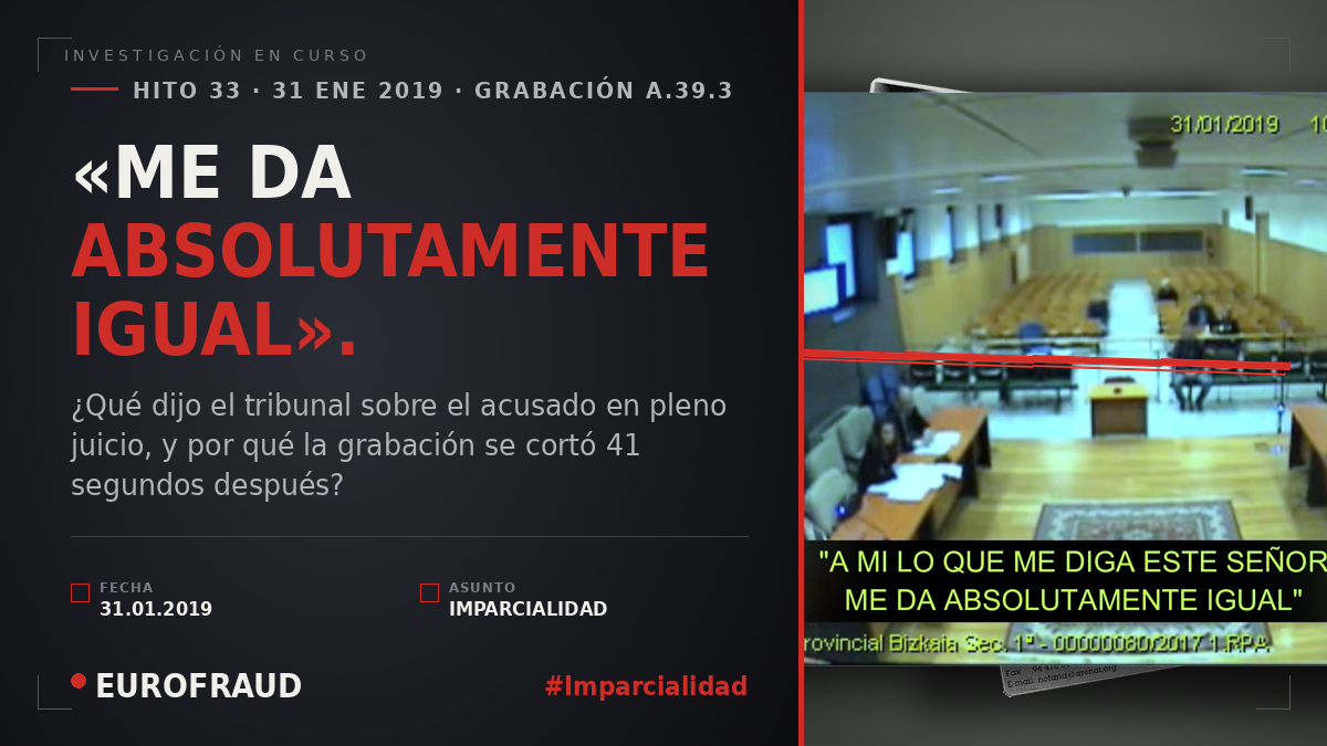 "A MÍ LO QUE ME DIGA ESTE SEÑOR ME DA ABSOLUTAMENTE IGUAL"