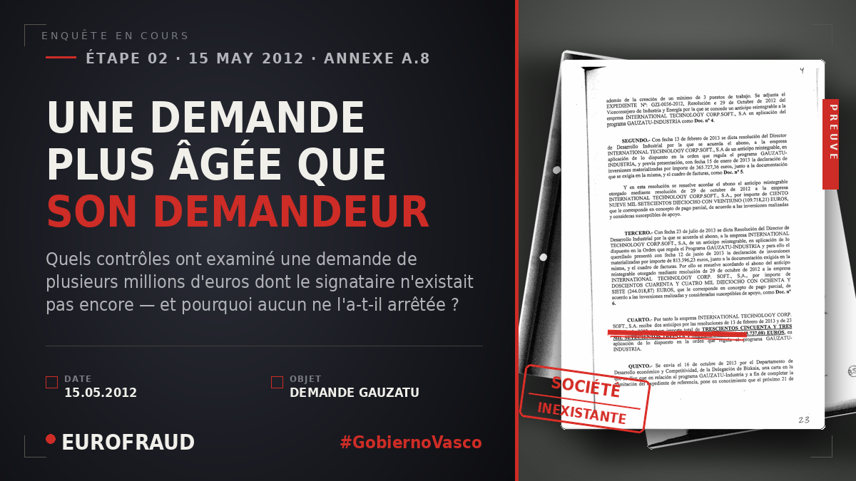 UNE DEMANDE PLUS ÂGÉE QUE SON DEMANDEUR