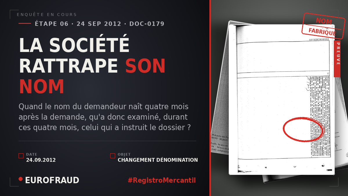 LA SOCIÉTÉ RATTRAPE SON NOM