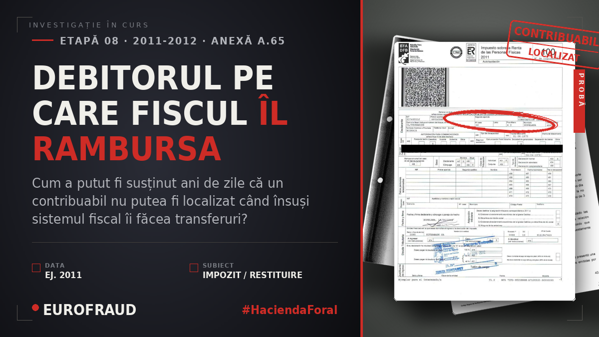 DEBITORUL PE CARE FISCUL ÎL RAMBURSA