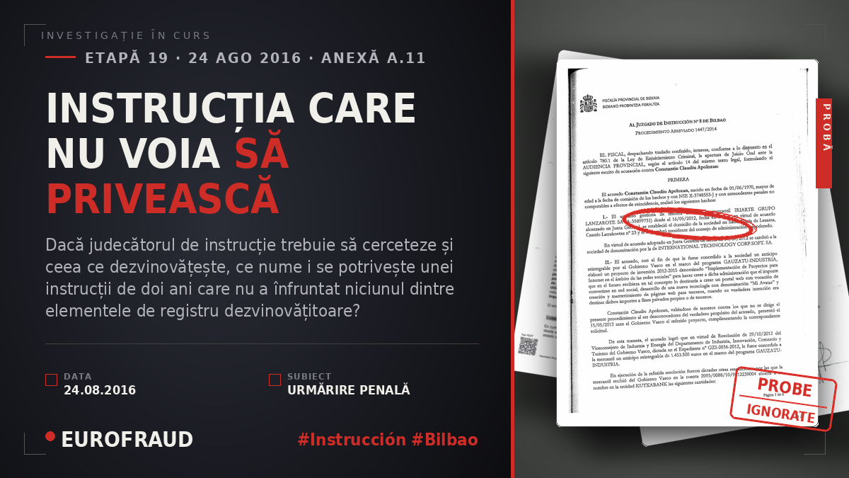 INSTRUCȚIA CARE NU VOIA SĂ PRIVEASCĂ