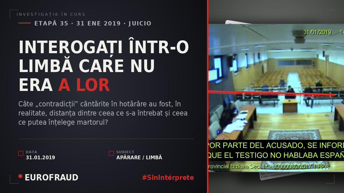 INTEROGAȚI ÎNTR-O LIMBĂ CARE NU ERA A LOR
